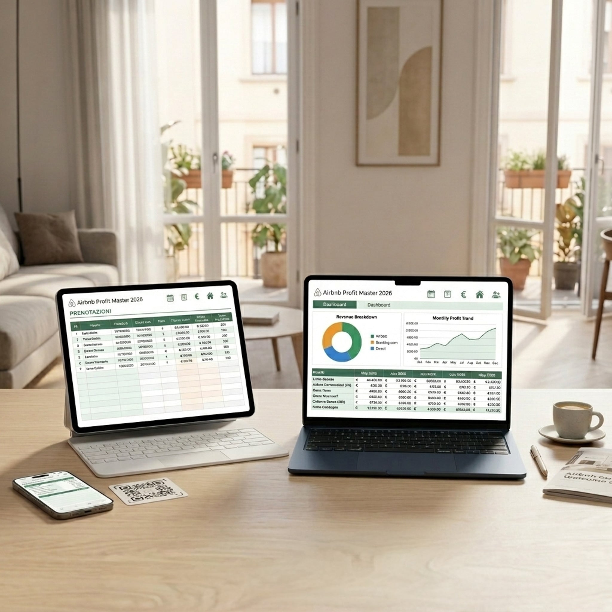 Airbnb Profit Master – Il Gestionale Intelligente per Host Professionisti